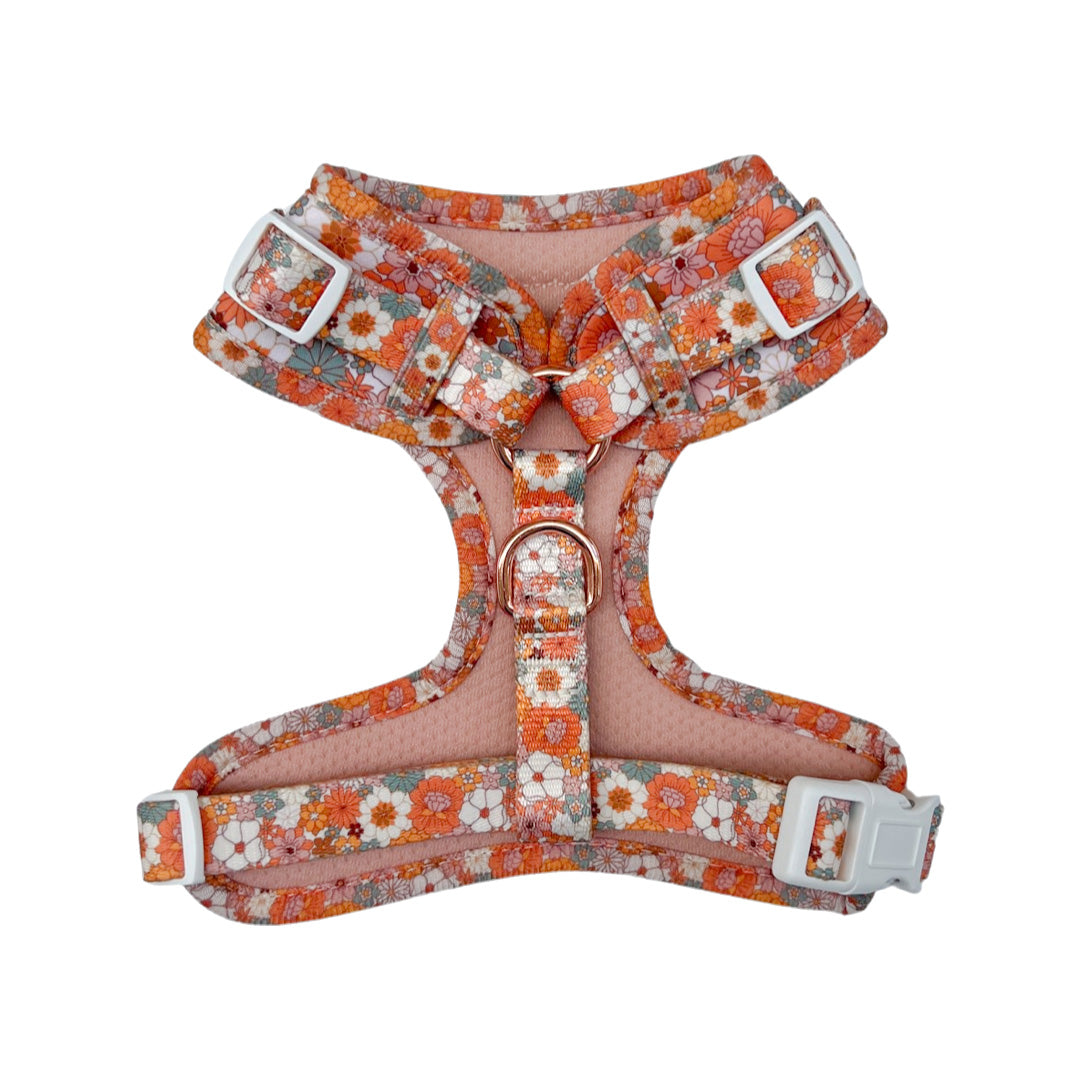 Boho Floral Adjustable Harness